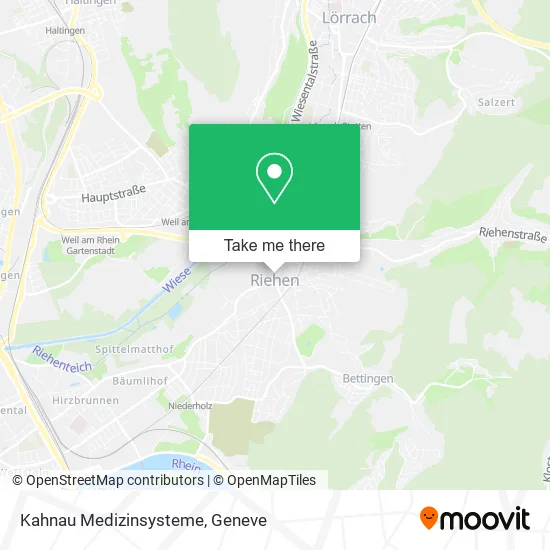 Kahnau Medizinsysteme map