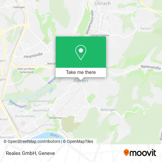 Reales GmbH map