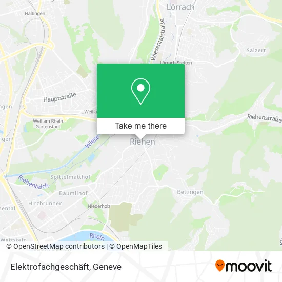 Elektrofachgeschäft map
