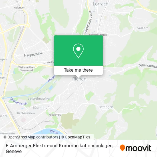 F. Amberger Elektro-und Kommunikationsanlagen map