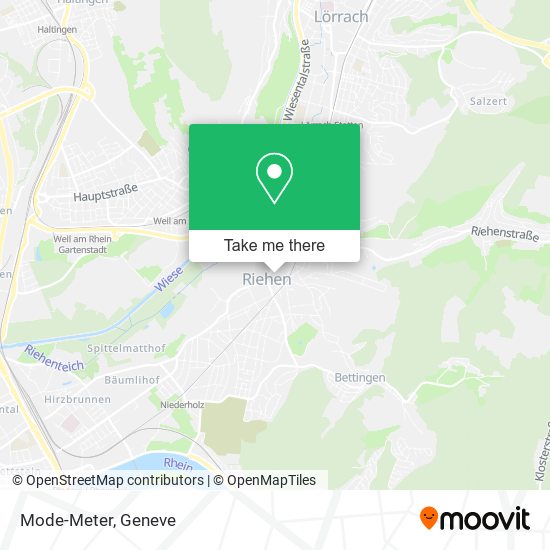 Mode-Meter map