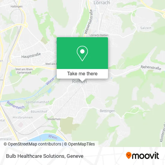 Bulb Healthcare Solutions map