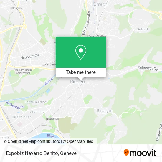 Expobiz Navarro Benito map