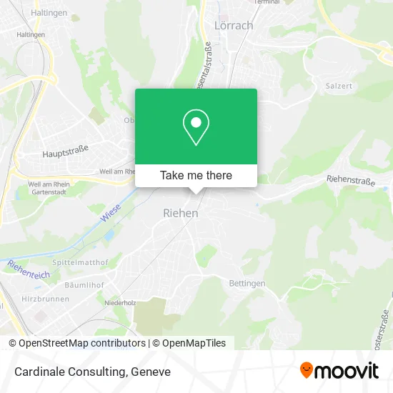 Cardinale Consulting map