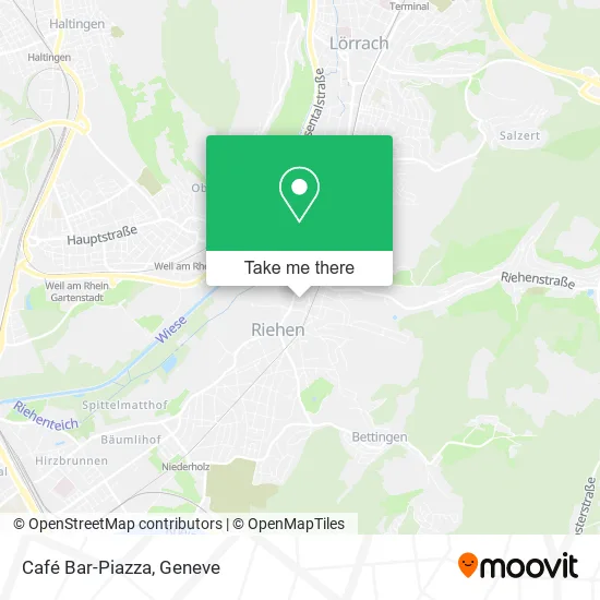 Café Bar-Piazza map