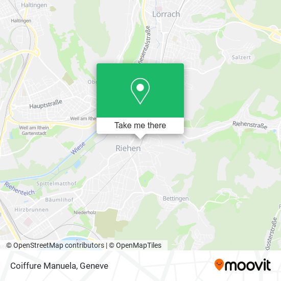 Coiffure Manuela map