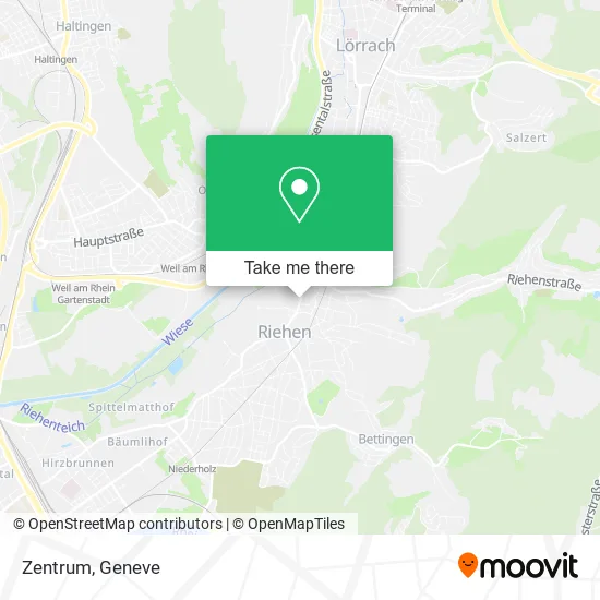 Zentrum plan