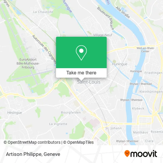 Artison Philippe map