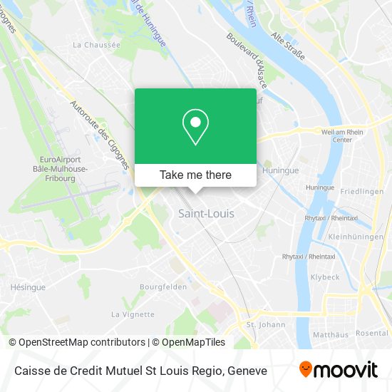 Caisse de Credit Mutuel St Louis Regio plan