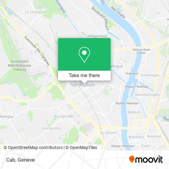 Cab map