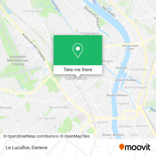 Le Lucullus map