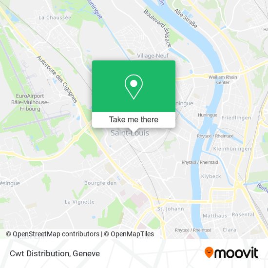 Cwt Distribution map