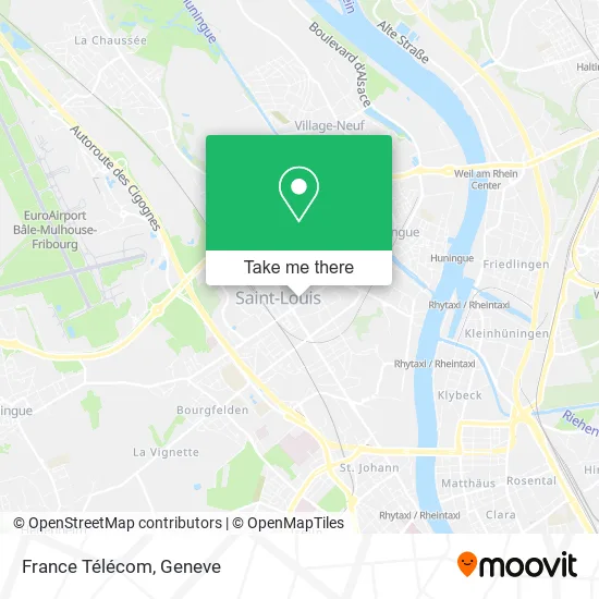 France Télécom map