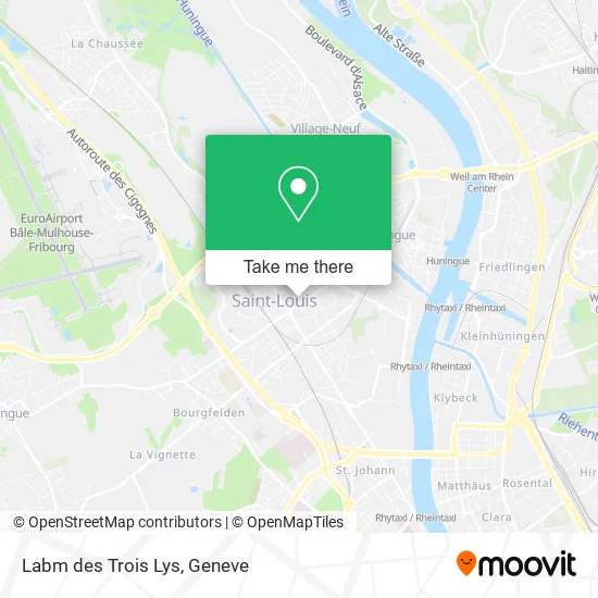 Labm des Trois Lys plan