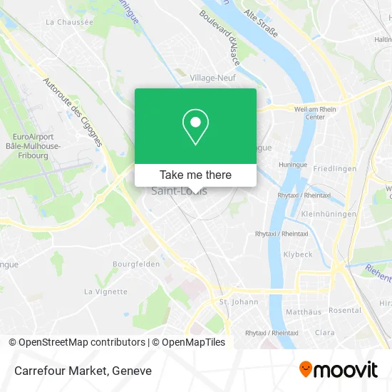 Carrefour Market map