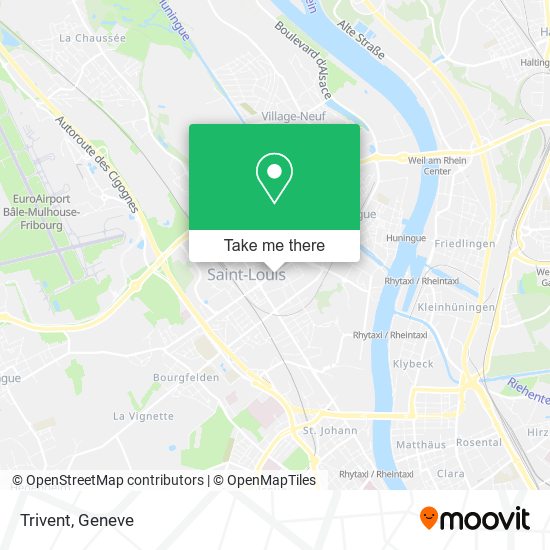 Trivent map