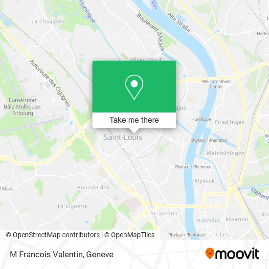 M Francois Valentin map