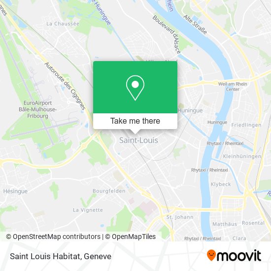 Saint Louis Habitat plan