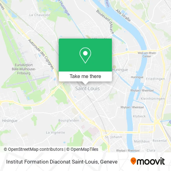 Institut Formation Diaconat Saint-Louis map