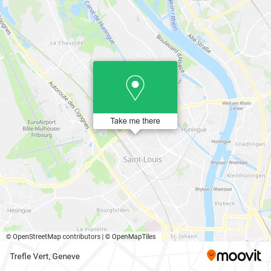 Trefle Vert map