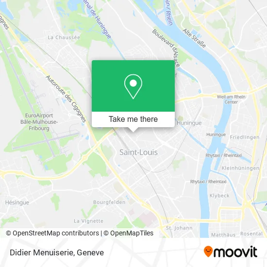 Didier Menuiserie map