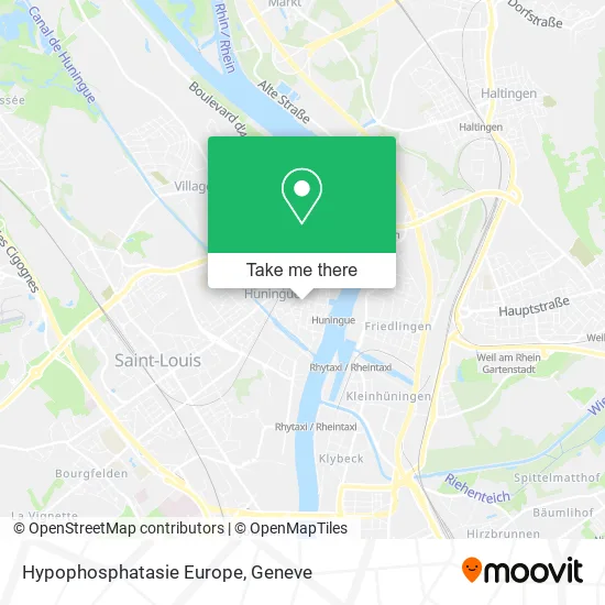 Hypophosphatasie Europe map