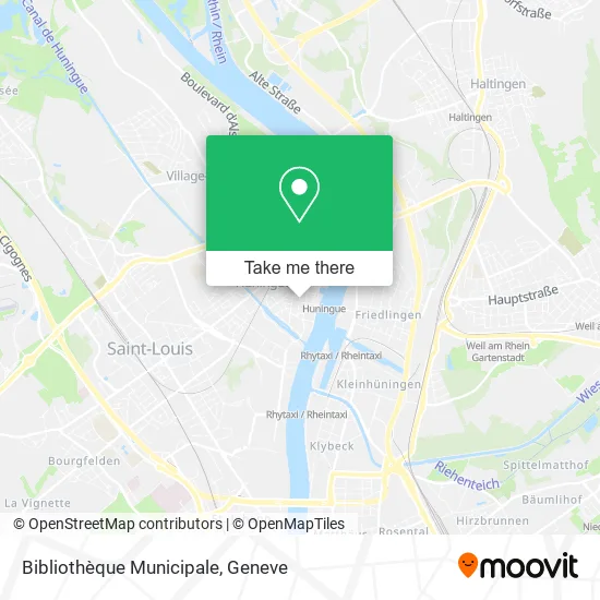 Bibliothèque Municipale map