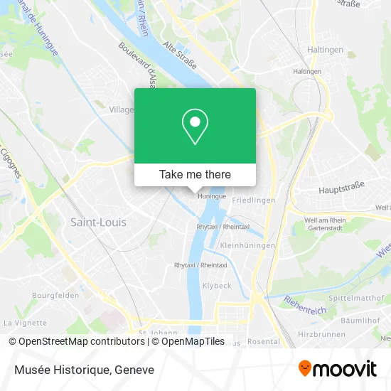 Musée Historique map