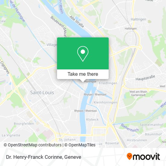 Dr. Henry-Franck Corinne map