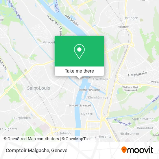 Comptoir Malgache map