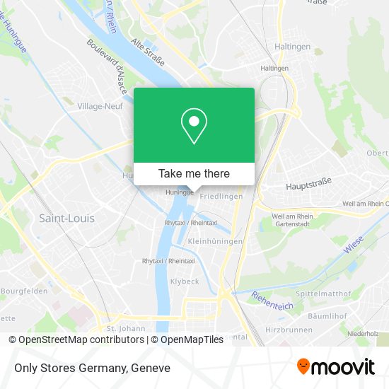 Only Stores Germany map
