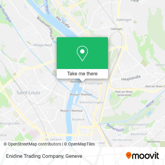 Enidine Trading Company map