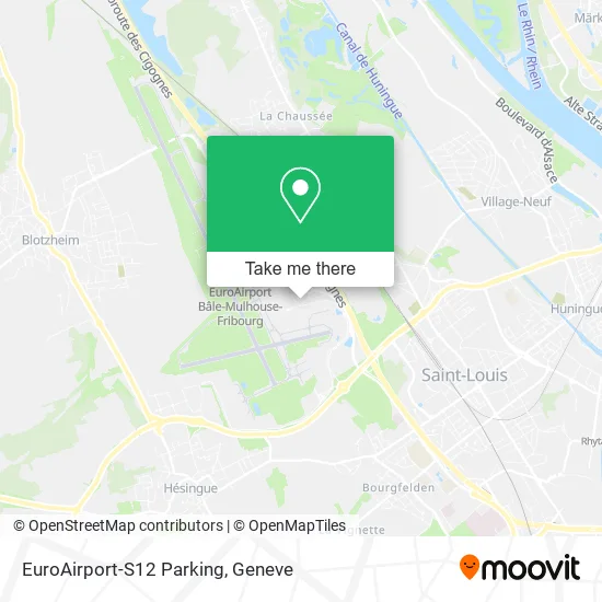 EuroAirport-S12 Parking map