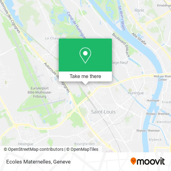 Ecoles Maternelles map