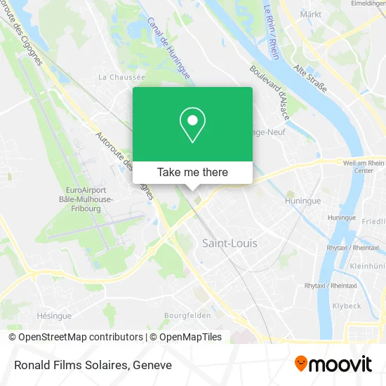 Ronald Films Solaires map