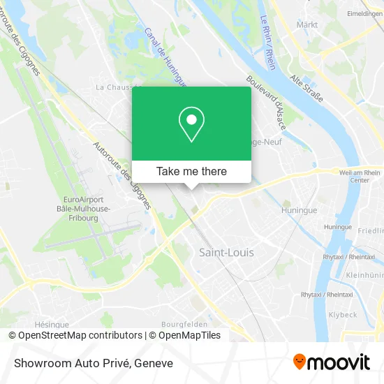 Showroom Auto Privé map