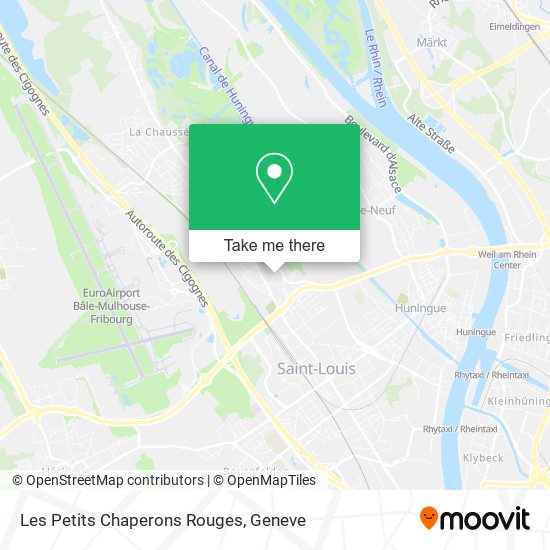 Les Petits Chaperons Rouges map