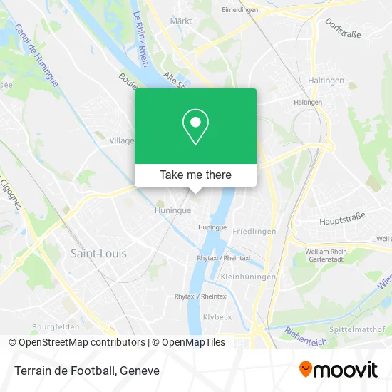 Terrain de Football map