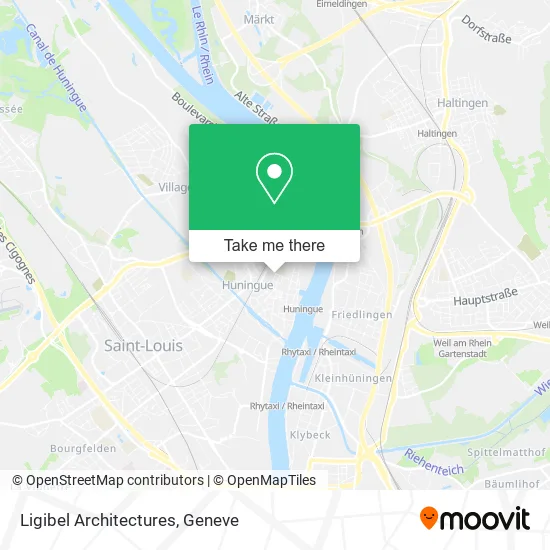 Ligibel Architectures map