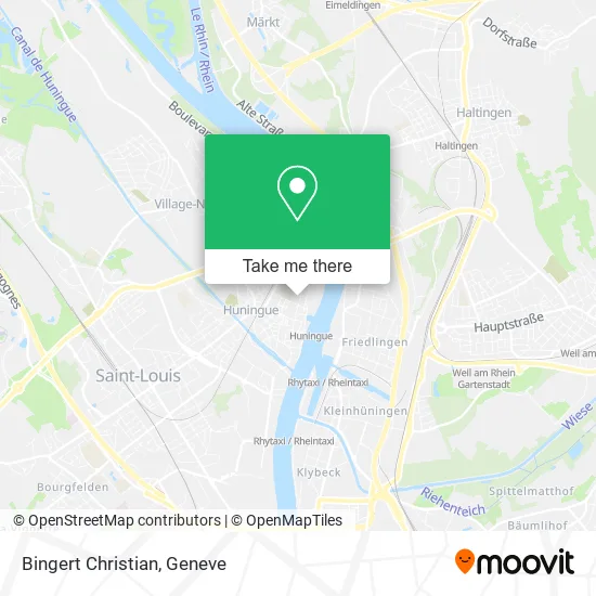 Bingert Christian map