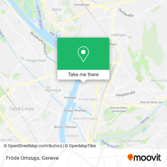 Fröde Umzugs map