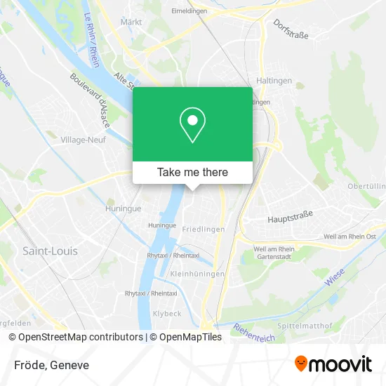 Fröde map