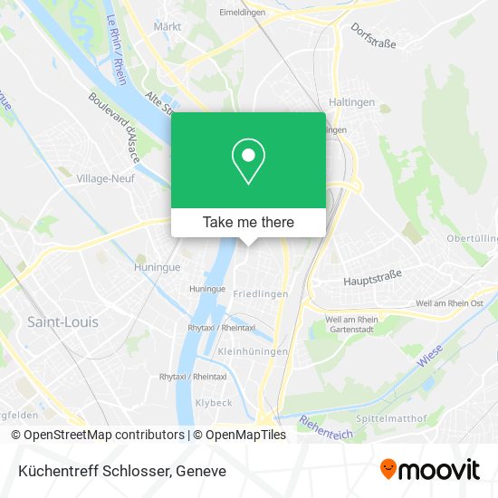 Küchentreff Schlosser map