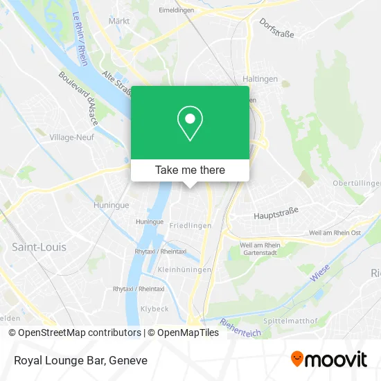 Royal Lounge Bar map