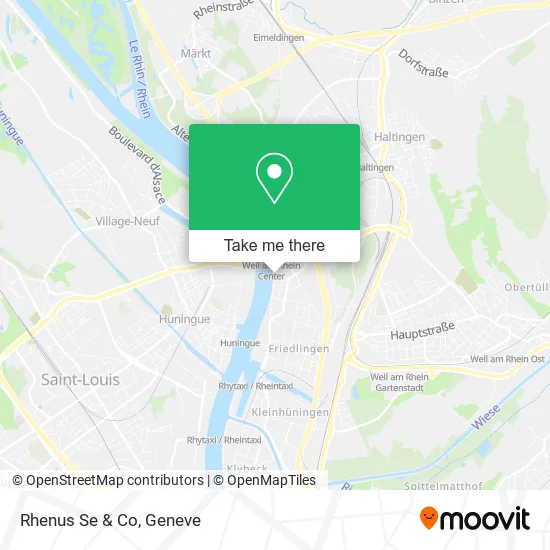 Rhenus Se & Co map