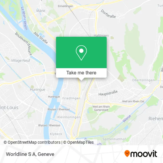 Worldline S A map
