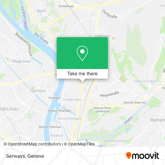 Serways map