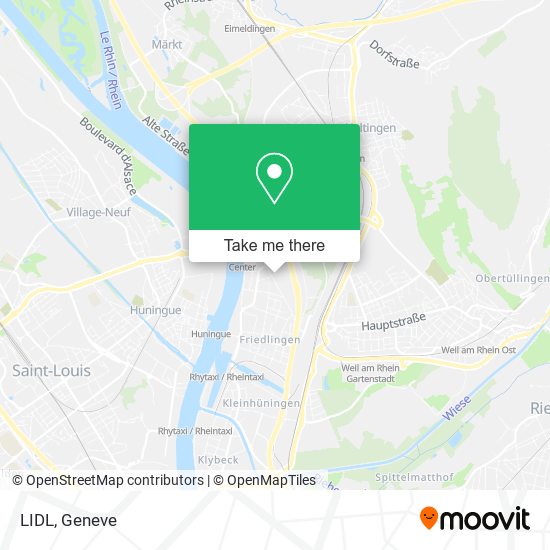 LIDL map