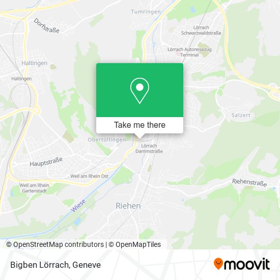 Bigben Lörrach map