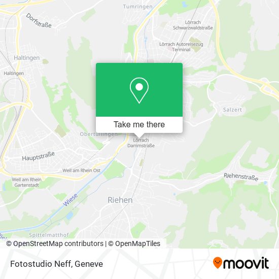Fotostudio Neff map